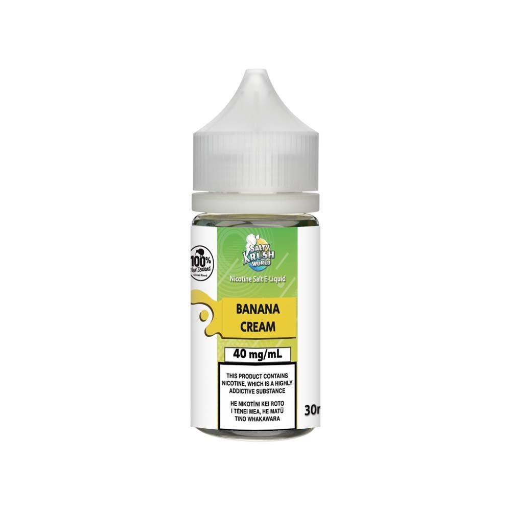 Banana Cream Nicotine Salt E-liquid | Shosha Vape NZ