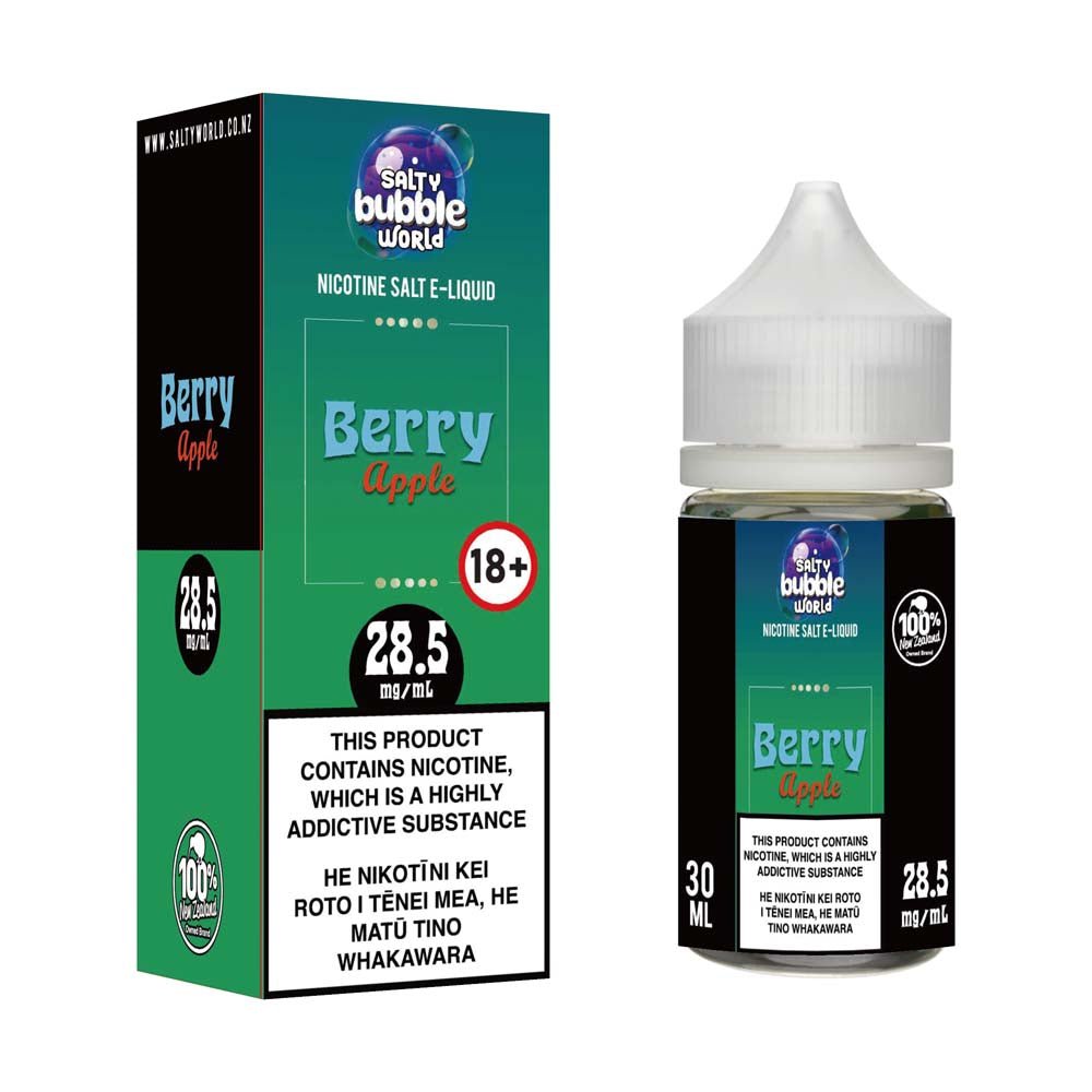 Berry Apple Nicotine Salt E-liquid | Shosha Vape NZ