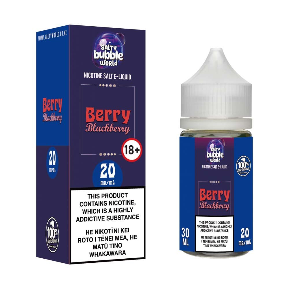 Berry Blackberry Nicotine Salt E-liquid | Shosha Vape NZ