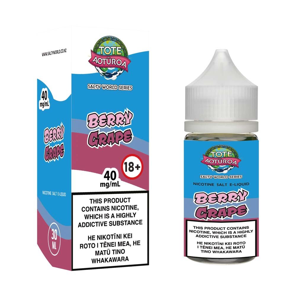 Berry Grape Nicotine Salt E-liquid | Shosha Vape NZ