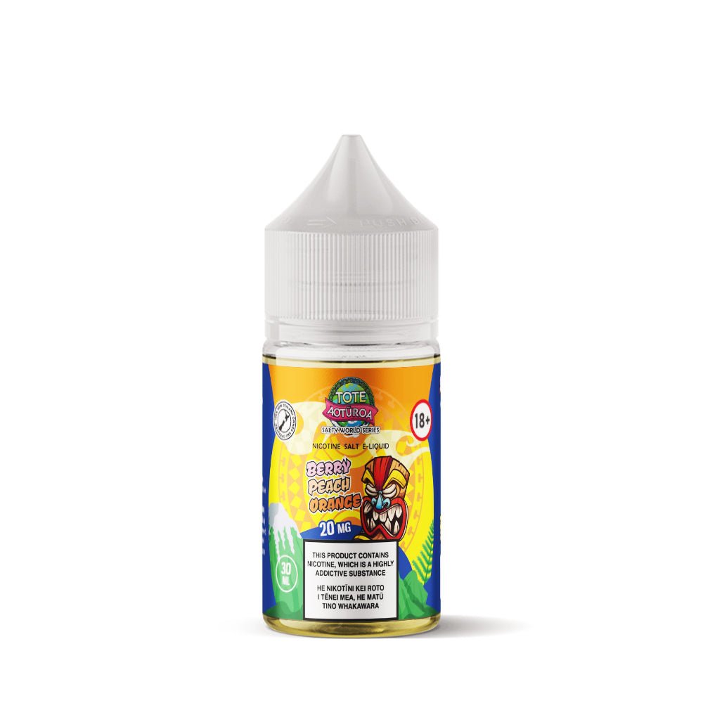 Berry Peach Orange Nicotine Salt E-liquid | Shosha Vape NZ