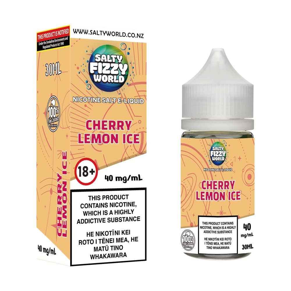 Cherry Lemon Ice Nicotine Salt E-liquid | Shosha Vape NZ