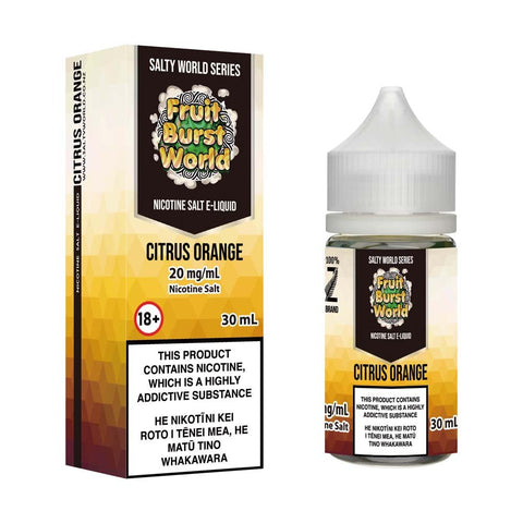 Citrus Orange Nicotine Salt E-liquid | Shosha Vape NZ