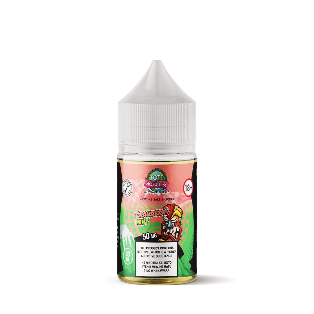 Cranberry Mint Nicotine Salt E-liquid | Shosha Vape NZ