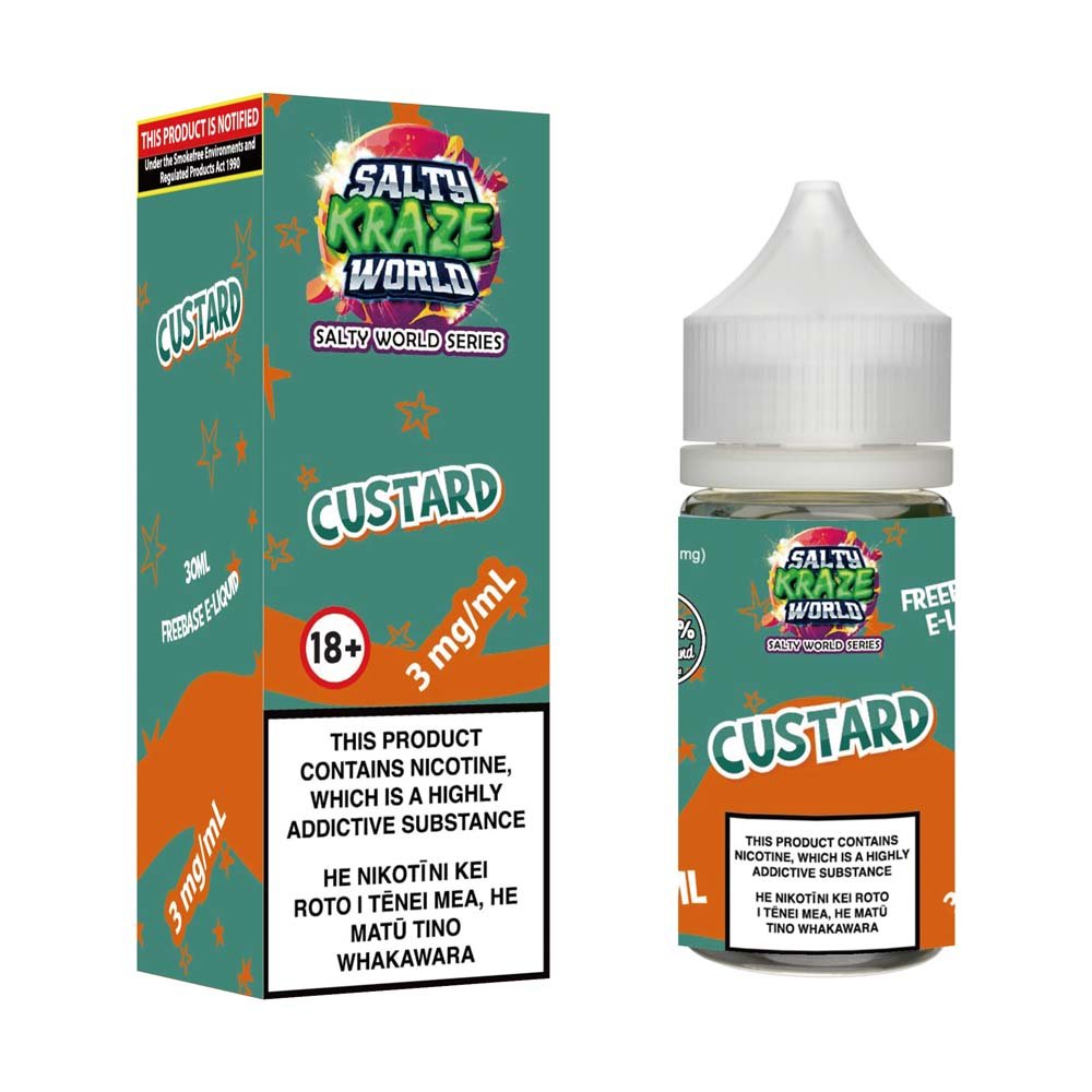 Custard E-liquid | Shosha Vape NZ