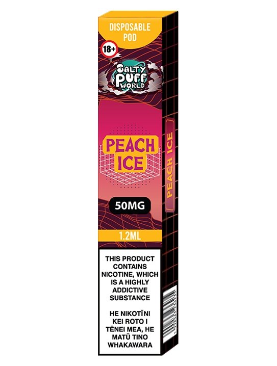 Disposable Pod Peach Ice | Shosha Vape NZ