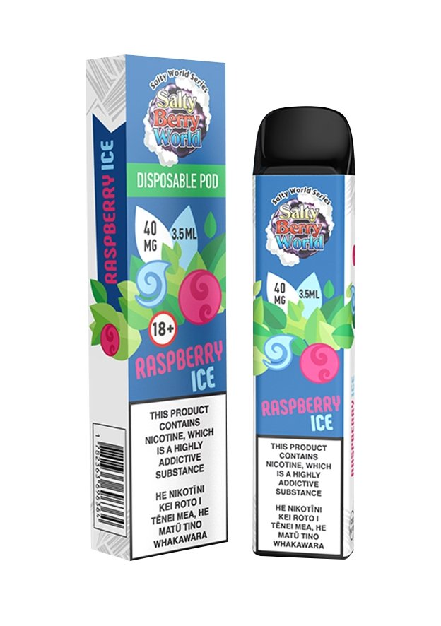 Disposable Pod Raspberry Ice | Shosha Vape NZ