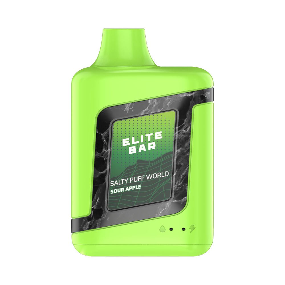 Elite Bar Sour Apple Disposable Vape | Shosha Vape NZ