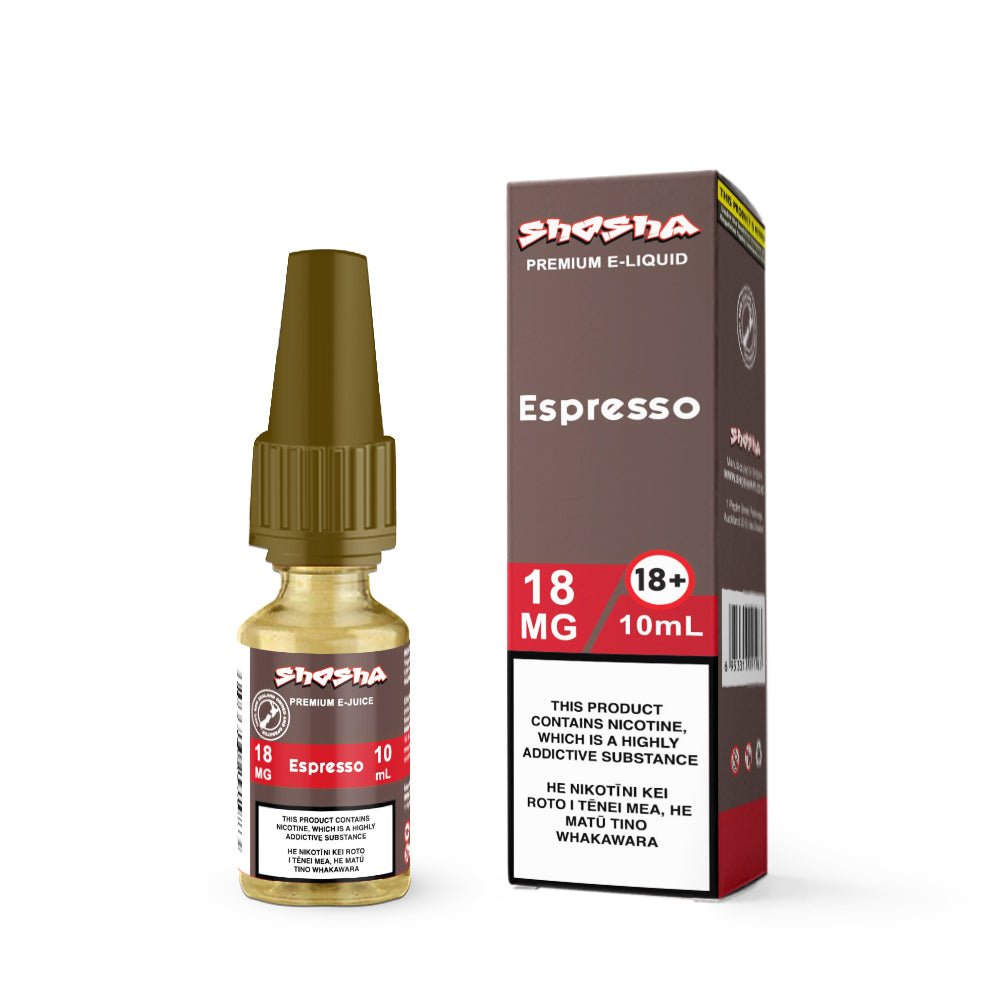 Espresso E-Liquid | Shosha Vape NZ
