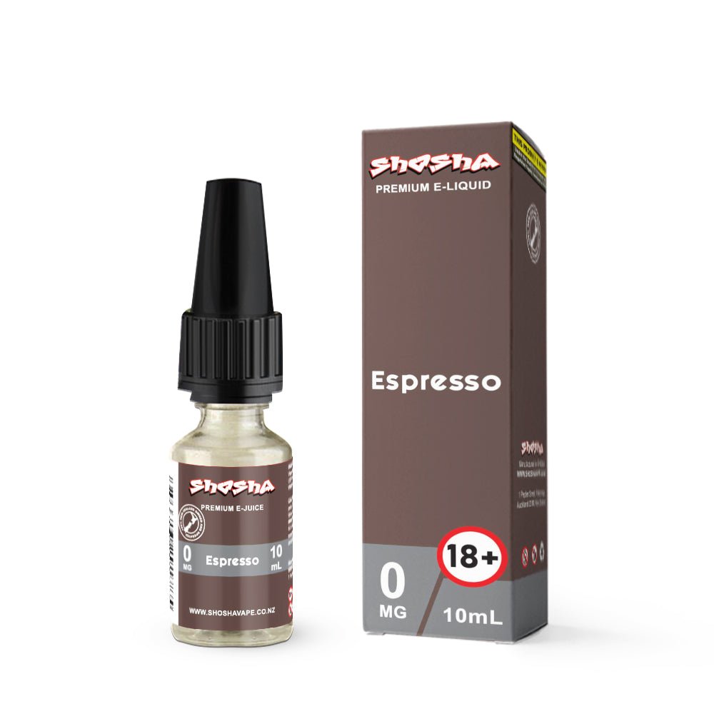 Espresso E-Liquid | Shosha Vape NZ