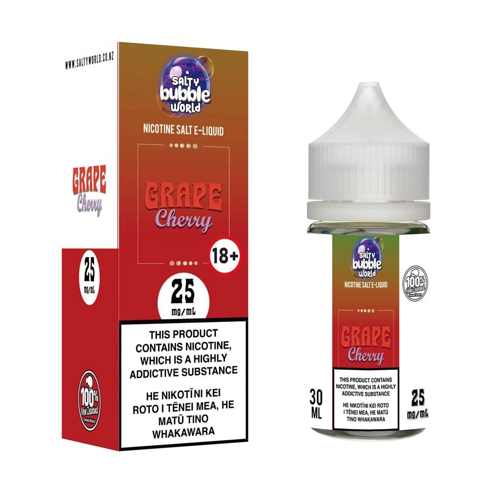 Grape Cherry Nicotine Salt E-liquid | Shosha Vape NZ