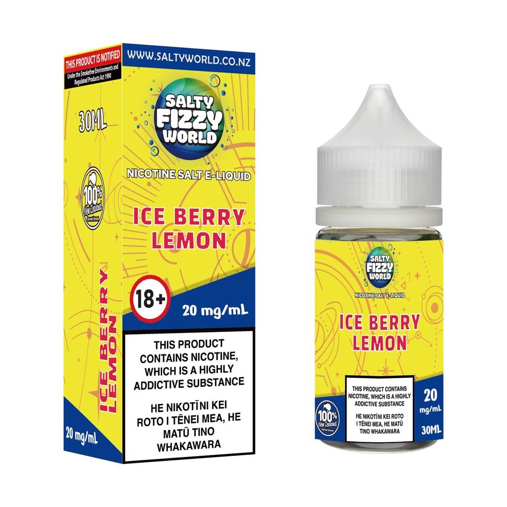 Ice Berry Lemon Nicotine Salt E-liquid | Shosha Vape NZ