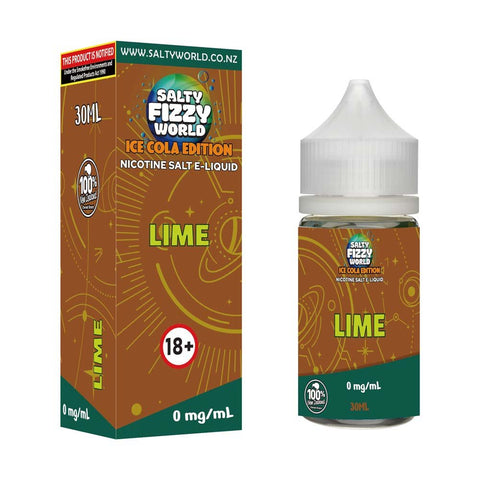 Ice Cola Lime Nicotine Salt E-liquid | Shosha Vape NZ