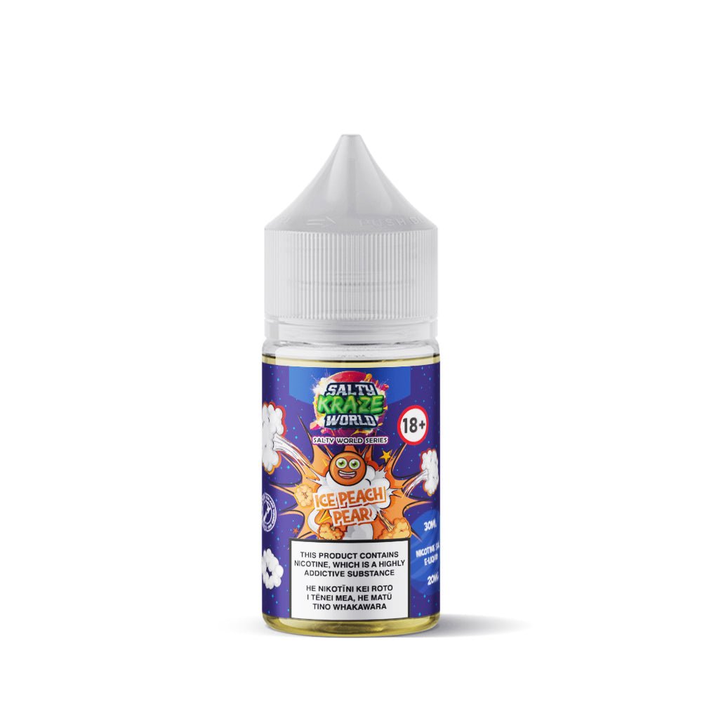 Ice Peach Pear Nicotine Salt E-liquid | Shosha Vape NZ