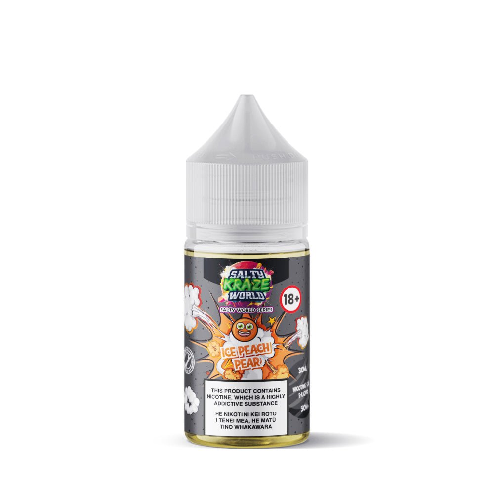 Ice Peach Pear Nicotine Salt E-liquid | Shosha Vape NZ