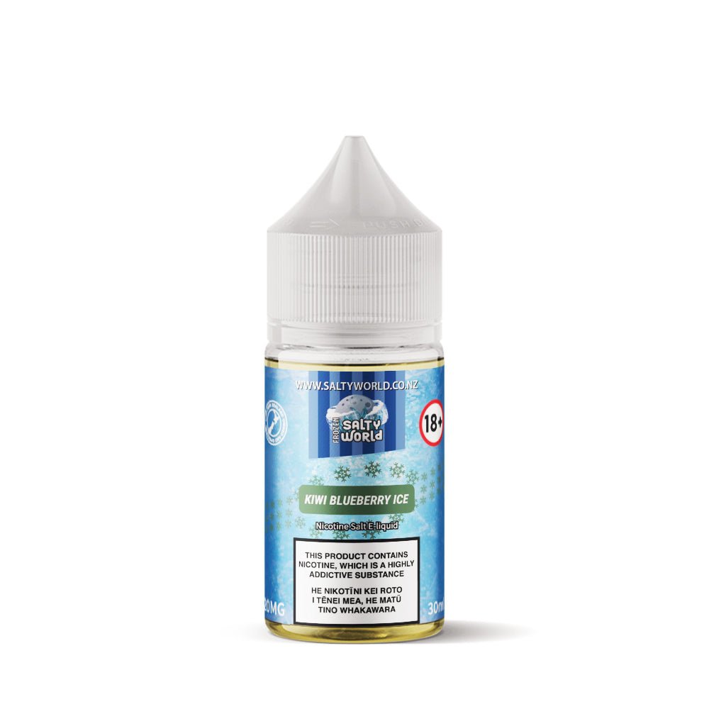 Kiwi Blueberry Ice Nicotine Salt E-liquid | Shosha Vape NZ