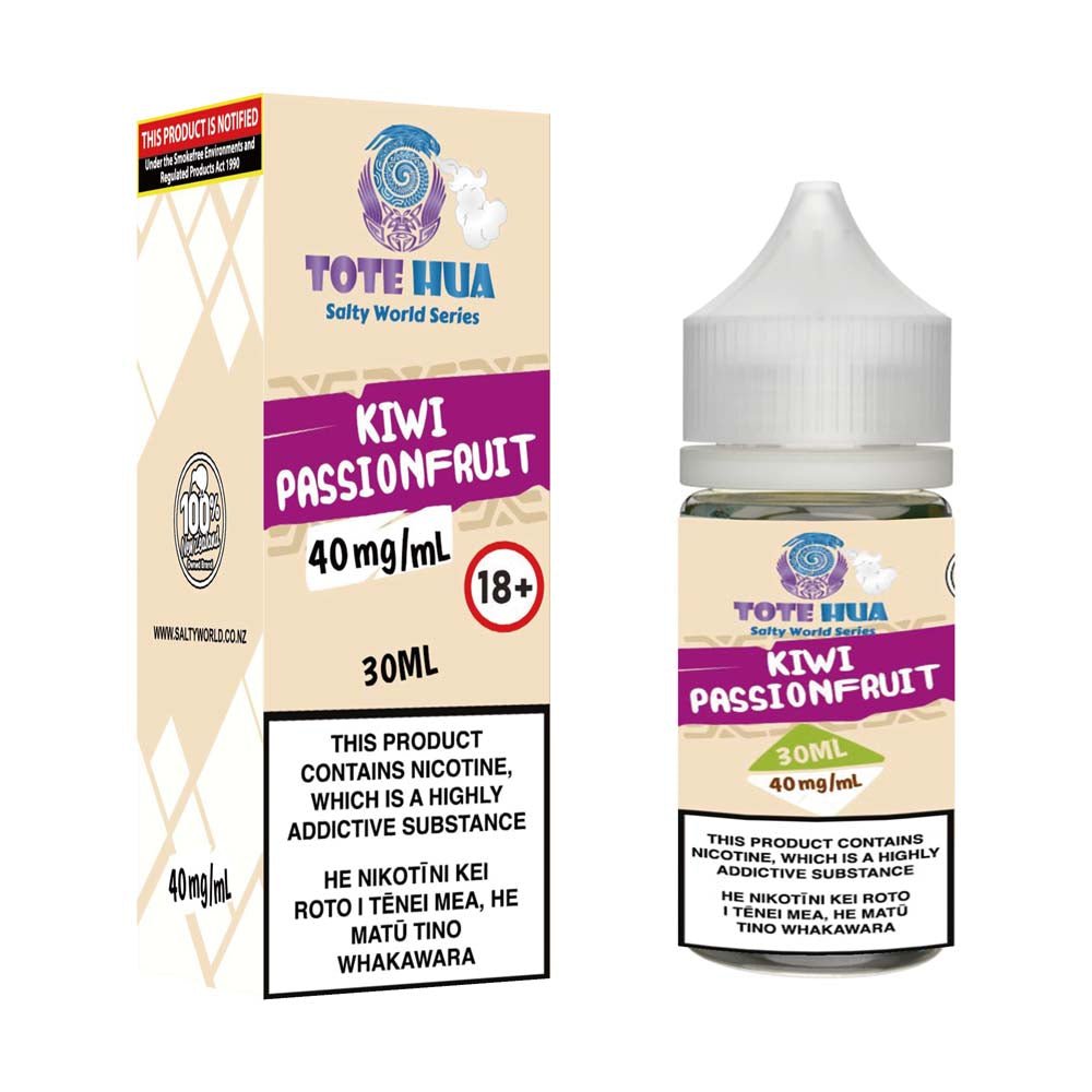 Kiwi Passionfruit Nicotine Salt E-liquid | Shosha Vape NZ