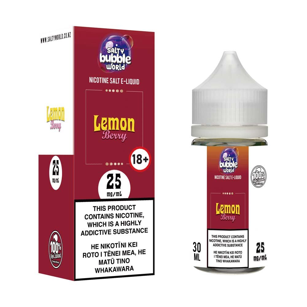 Lemon Berry Nicotine Salt E-liquid | Shosha Vape NZ