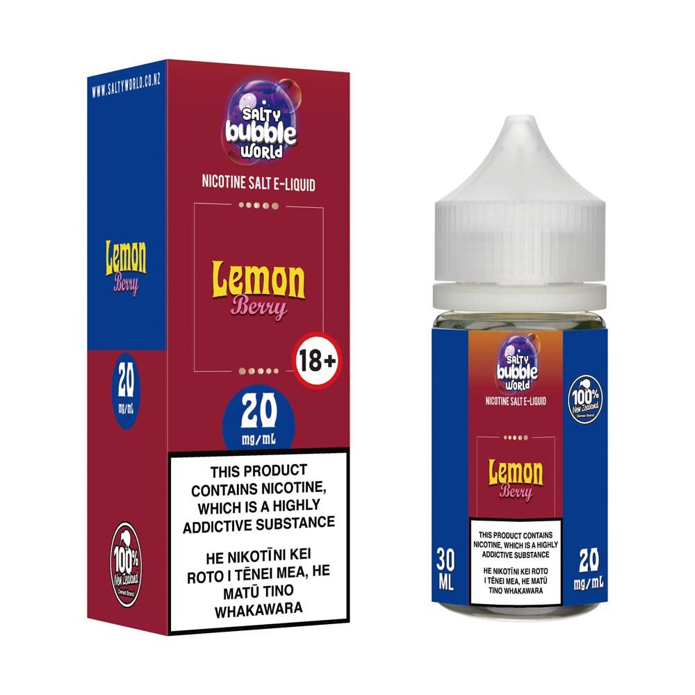 Lemon Berry Nicotine Salt E-liquid | Shosha Vape NZ