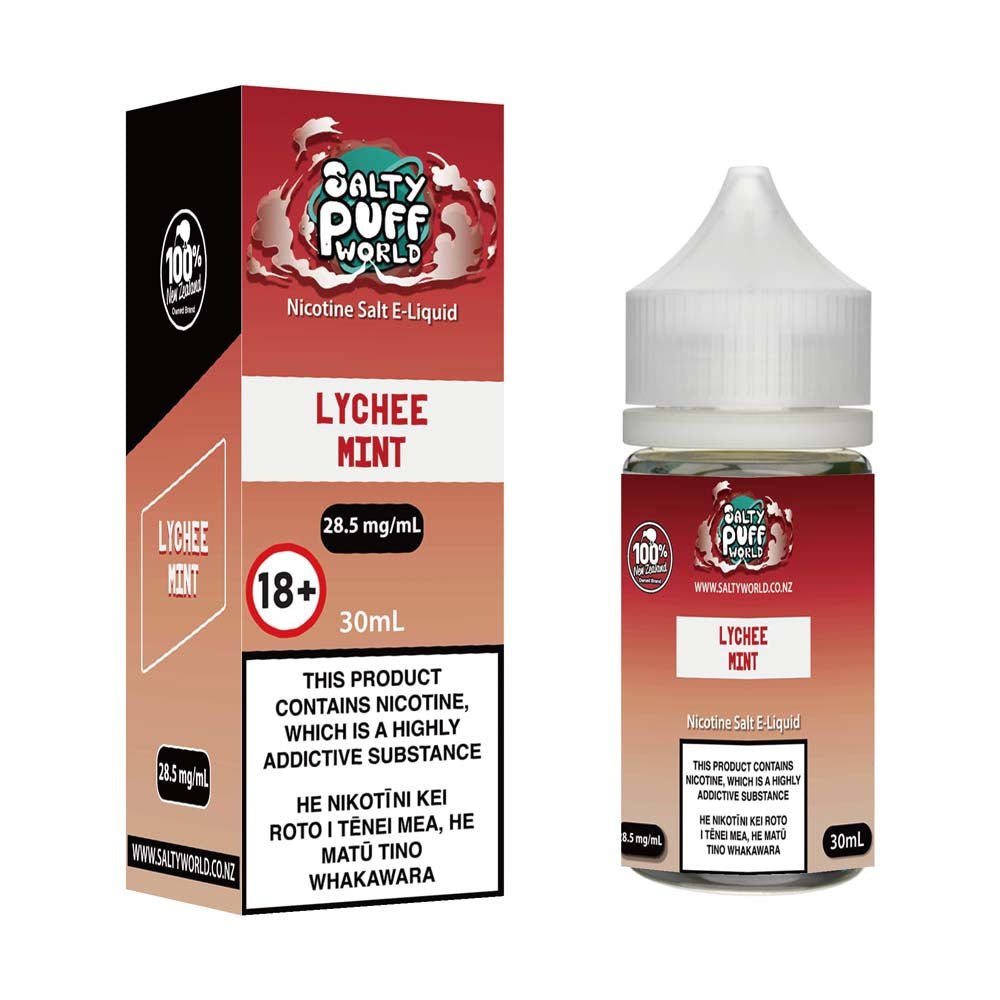 Lychee Mint Nicotine Salt E-Liquid | Shosha Vape NZ