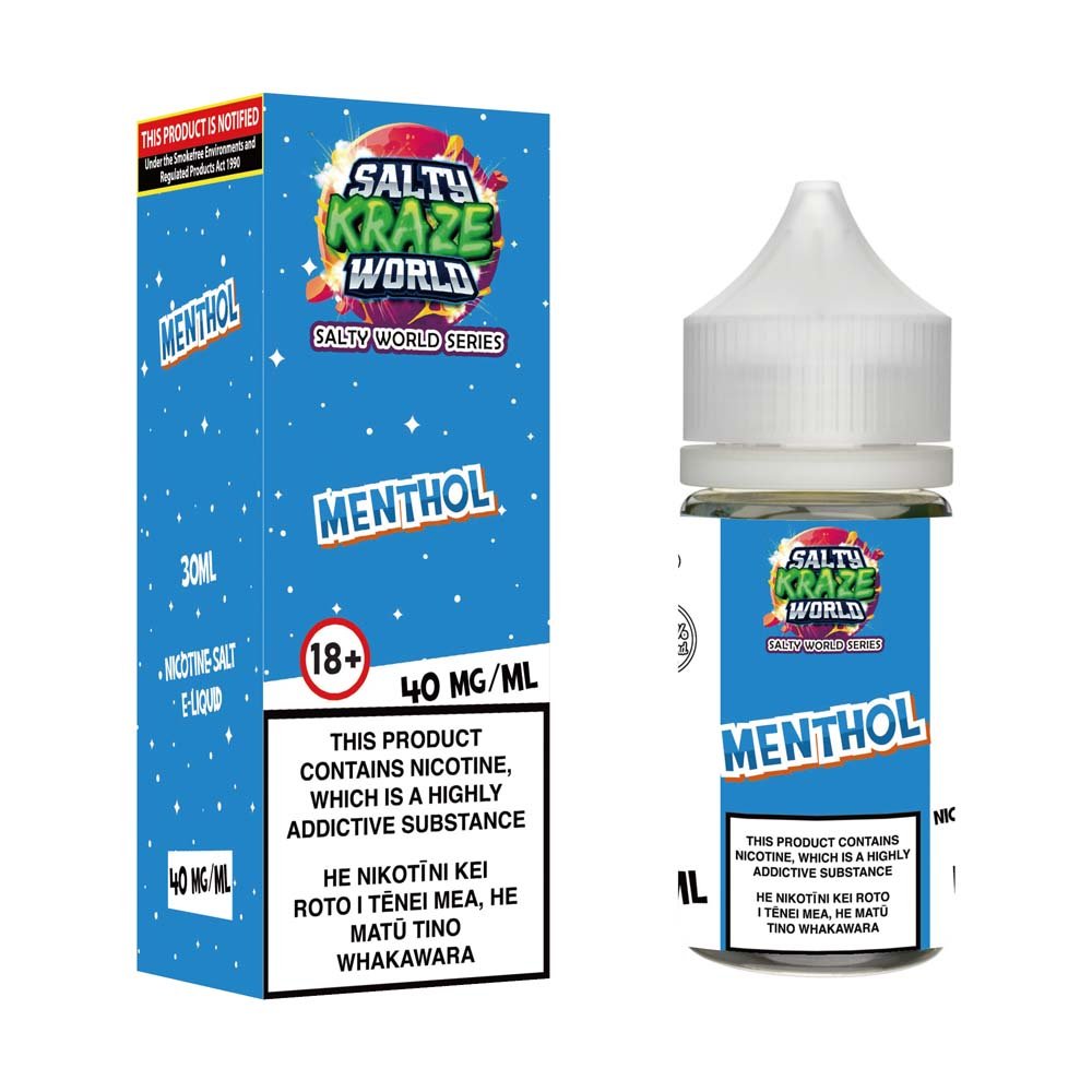 Menthol Nicotine Salt E-liquid | Shosha Vape NZ