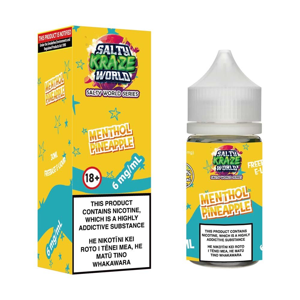 Menthol Pineapple E-liquid | Shosha Vape NZ