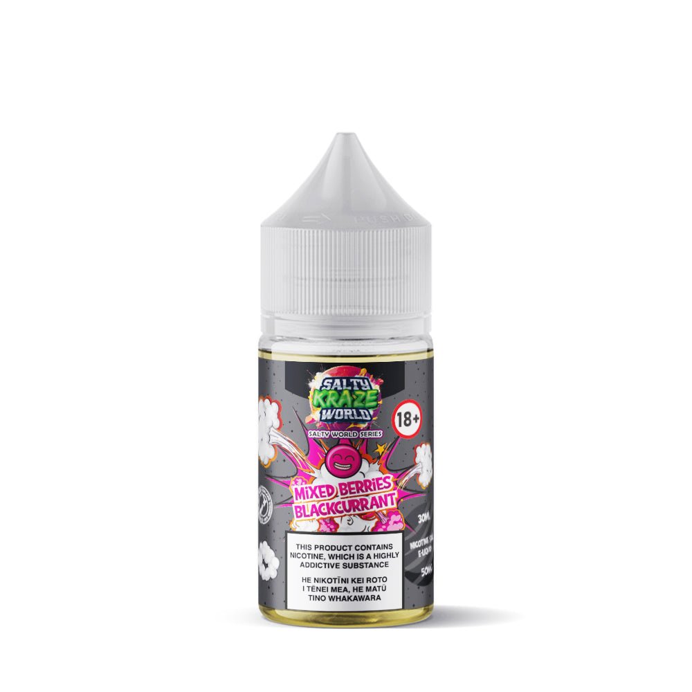 Mixed Berries Blackcurrant Nicotine Salt E-liquid | Shosha Vape NZ