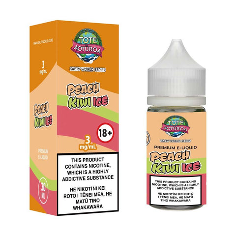 Peach Kiwi Ice E-liquid | Shosha Vape NZ