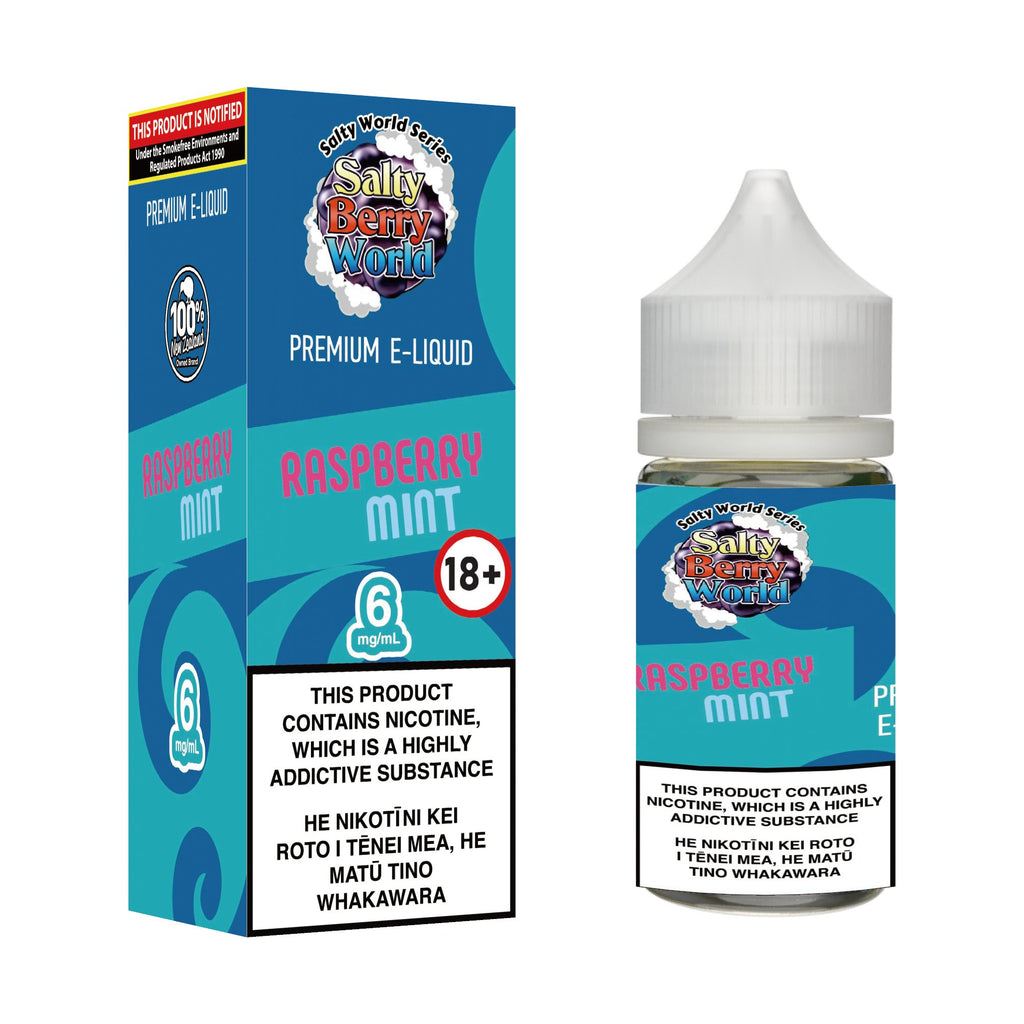 Raspberry Mint E-liquid | Shosha Vape NZ