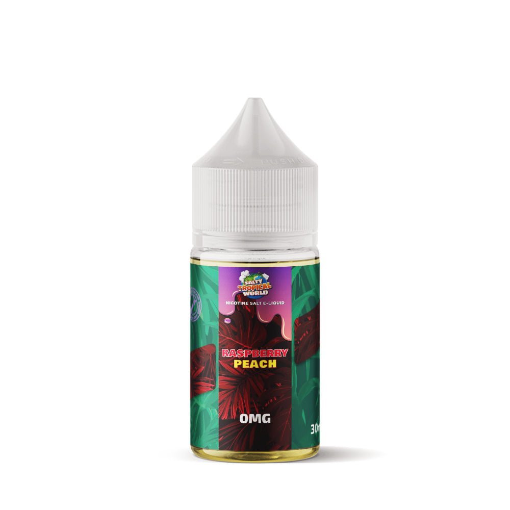 Raspberry Peach Nicotine Salt E-Liquid | Shosha Vape NZ