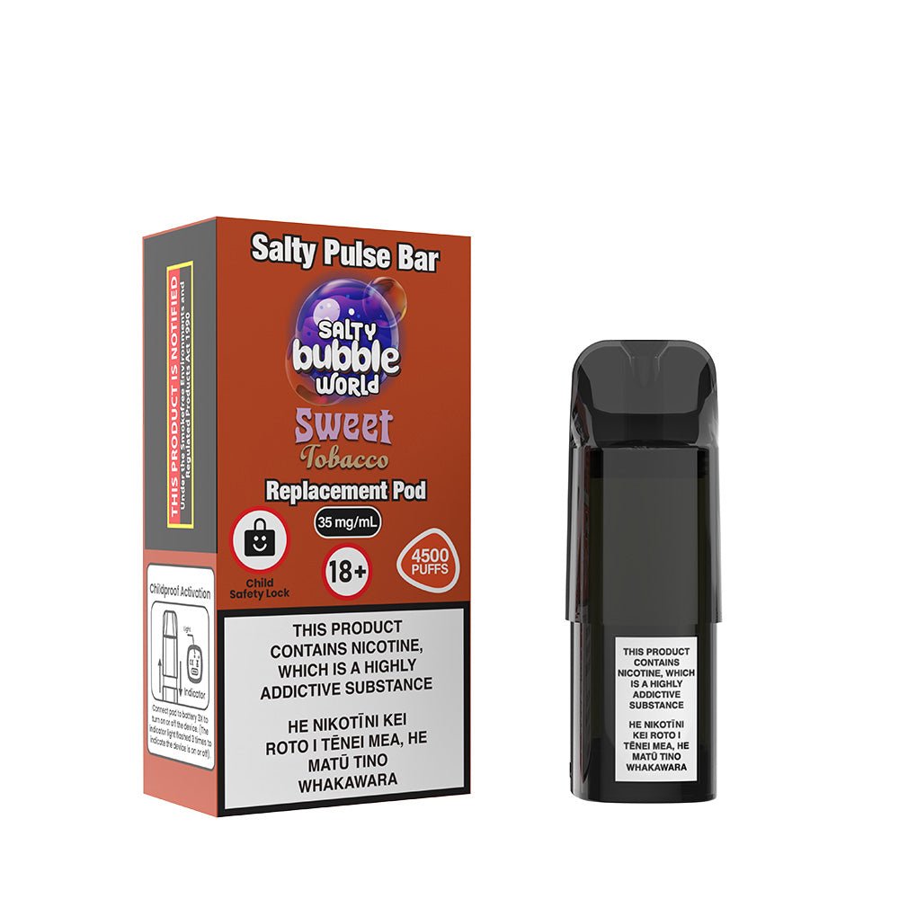 Salty Pulse Bar Disposable Vape Pre-filled Replacement Pods | Shosha Vape NZ