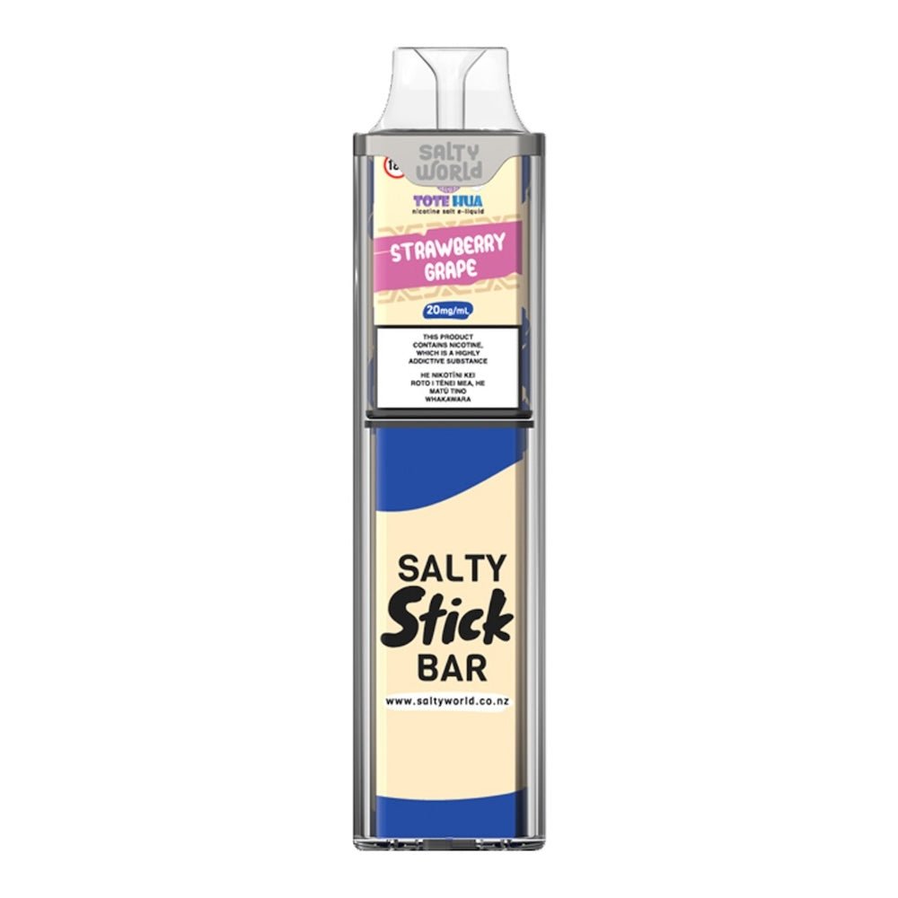 Salty Stick Bar Strawberry Grape Disposable Vape | Shosha Vape NZ