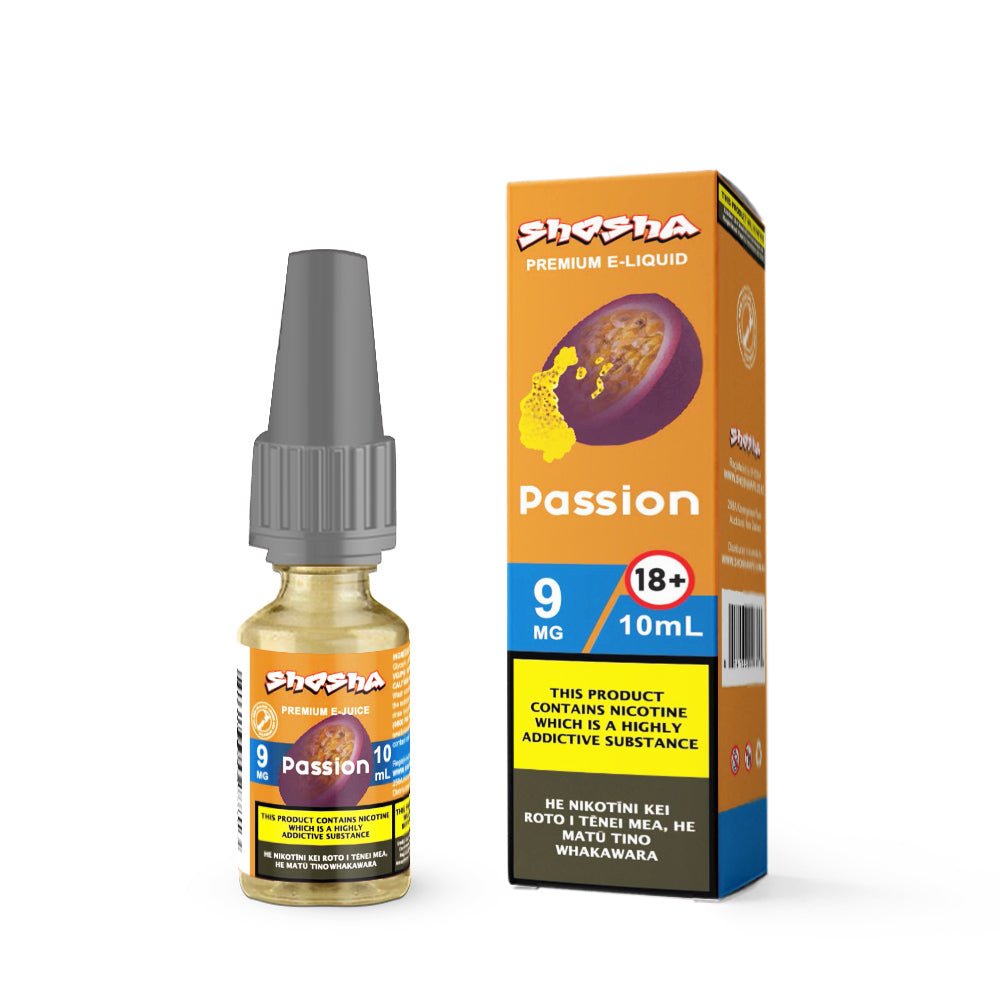 Shosha Passion Fruit E-Liquid | Shosha Vape NZ