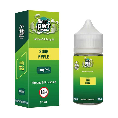 Sour Apple Nicotine Salt E-Liquid | Shosha Vape NZ