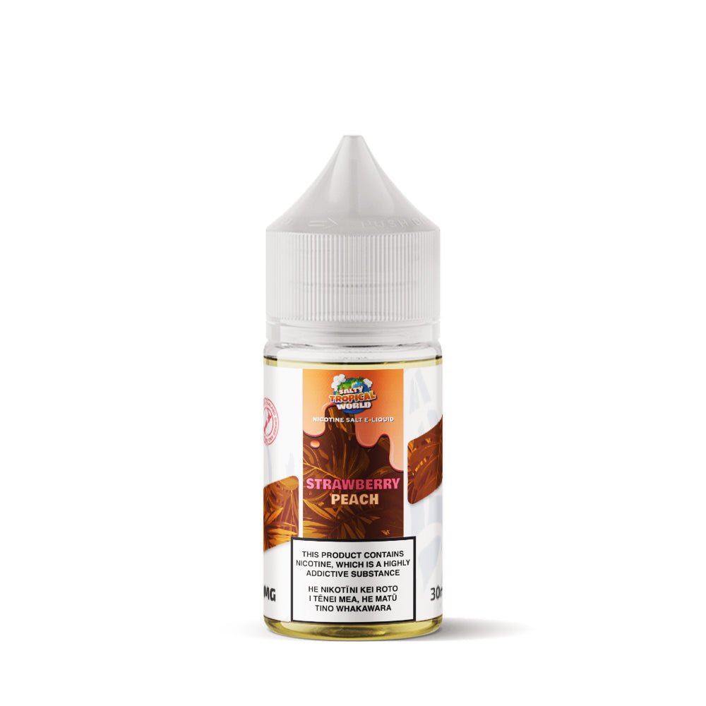 Strawberry Peach Nicotine Salt E-liquid | Shosha Vape NZ
