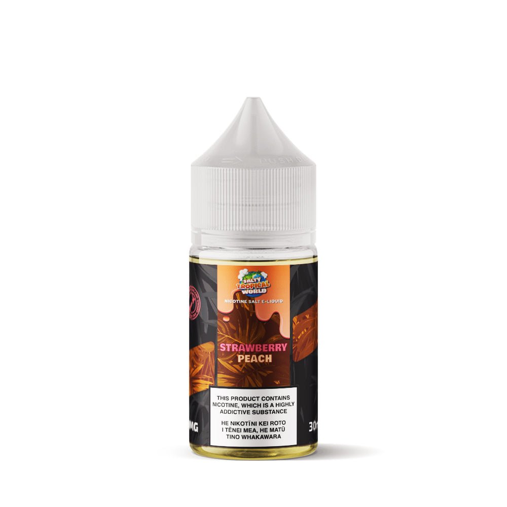 Strawberry Peach Nicotine Salt E-liquid | Shosha Vape NZ