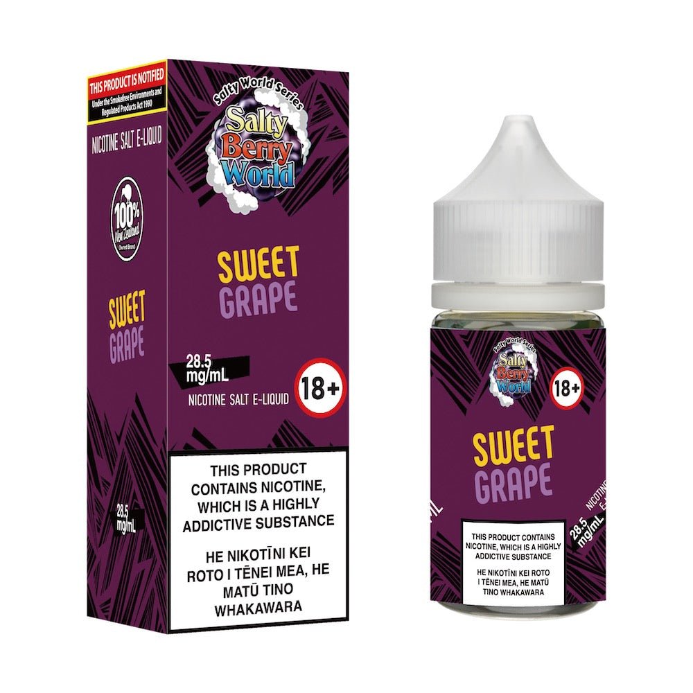 Sweet Grape Nicotine Salt E-liquid | Shosha Vape NZ