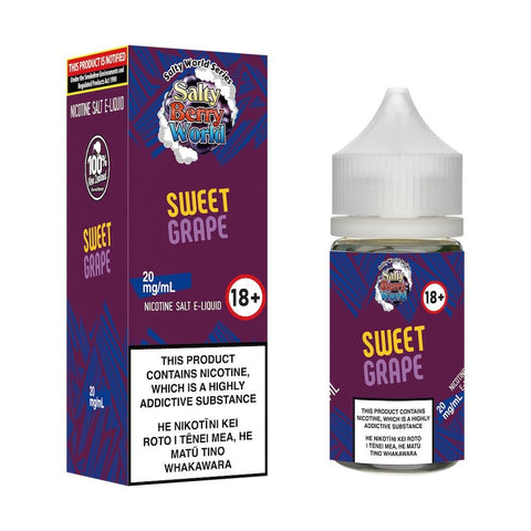 Sweet Grape Nicotine Salt E-liquid | Shosha Vape NZ