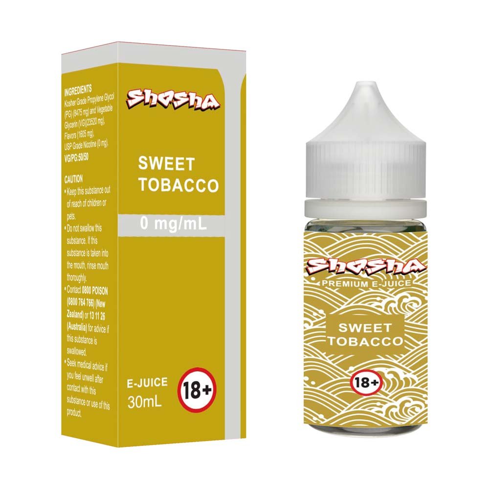 Sweet Tobacco E-Liquid | Shosha Vape NZ