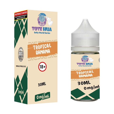 Tropical Banana Nicotine Salt E-liquid | Shosha Vape NZ