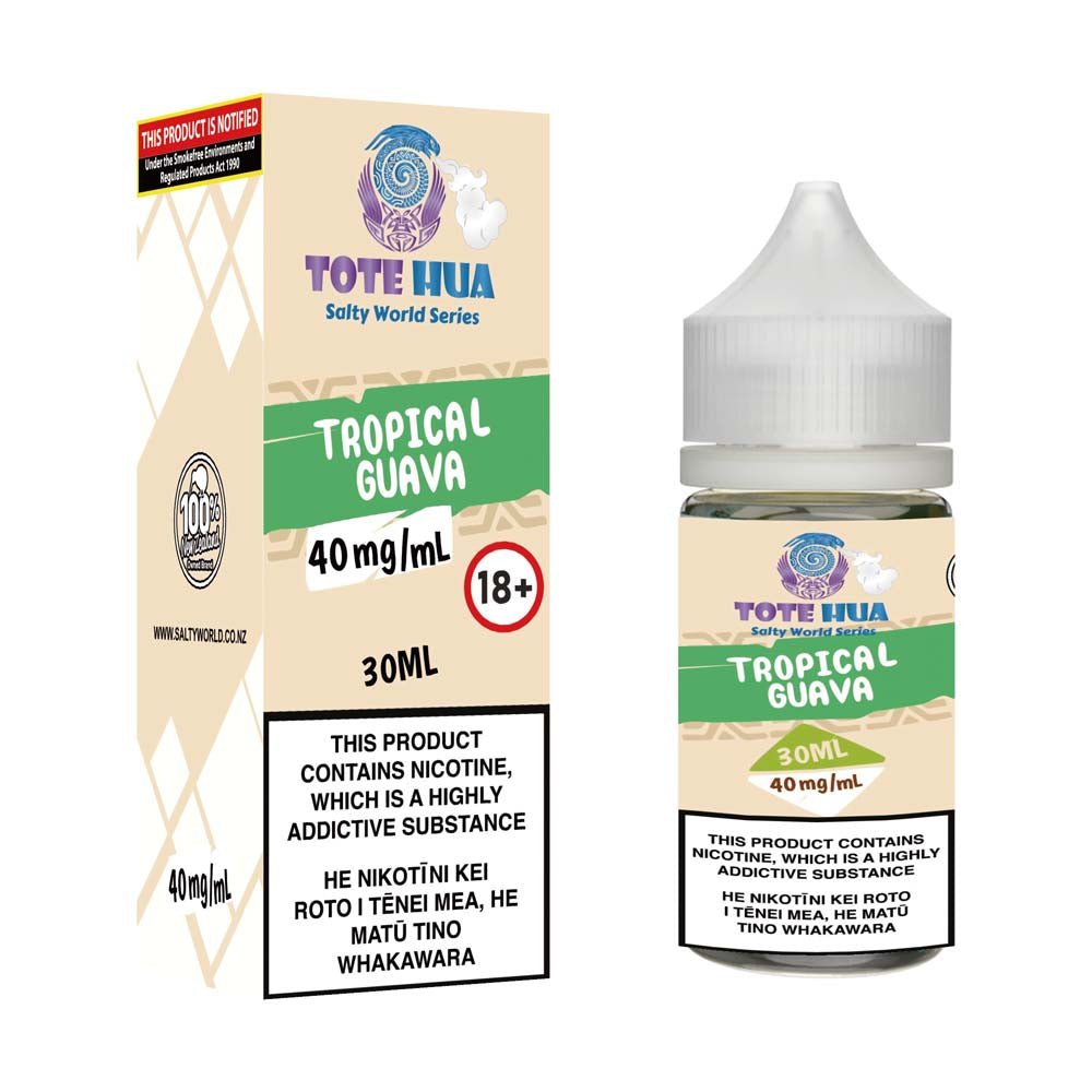 Tropical Guava Nicotine Salt E-liquid | Shosha Vape NZ