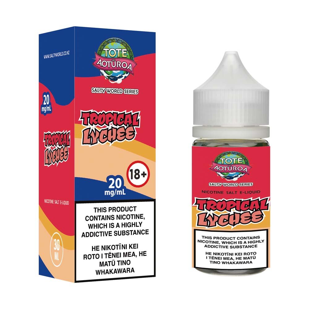 Tropical Lychee Nicotine Salt E-liquid | Shosha Vape NZ