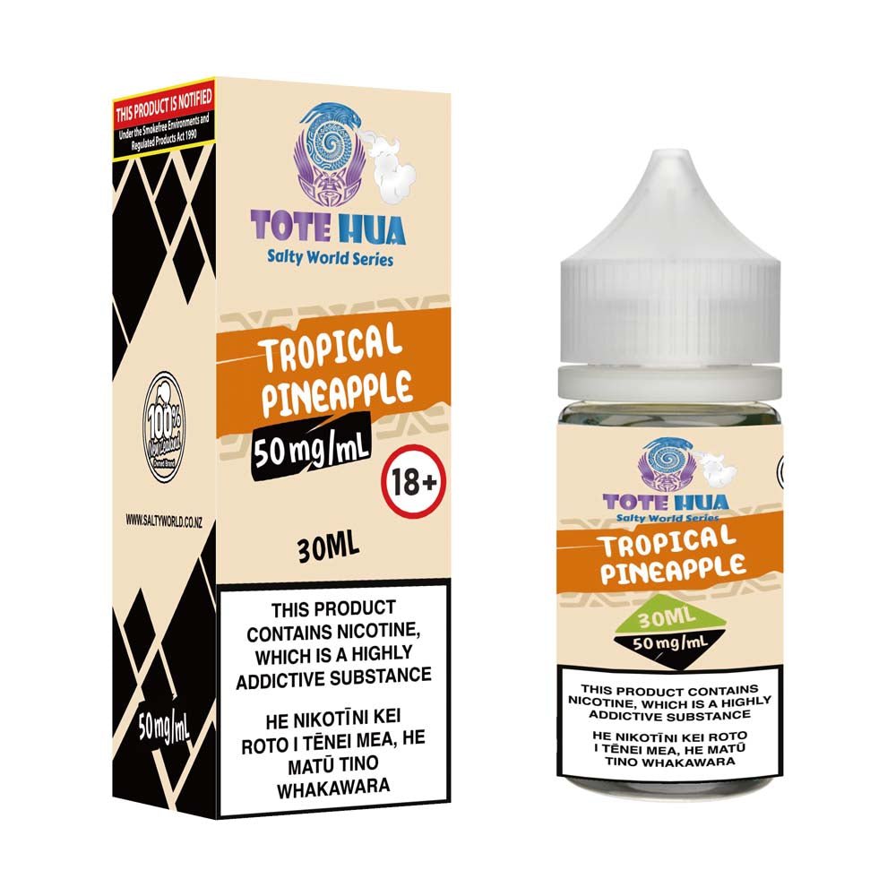 Tropical Pineapple Nicotine Salt E-liquid | Shosha Vape NZ